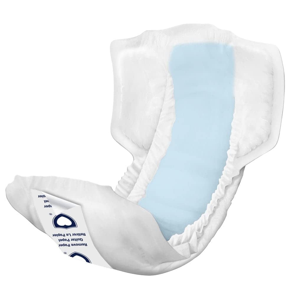 NorthShore DynaDry Supreme Liners Incontinence for Women and Men, Large, Pack/20