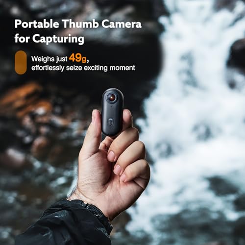 Losfom Z10 4K Action Camera, 256GB Wearable Sports Camera with Waterproof Case, Magnetic Clip, and Quick-Mount Accessorie...