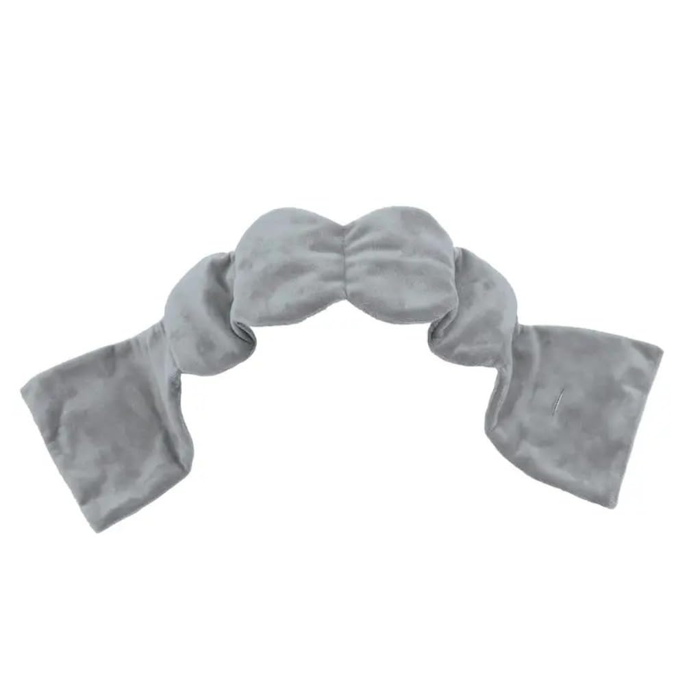 Gentle Sleep Mask, Pressure for Light Blocking & Cooling Comfort, Strap-Free for Side & Back Sleepers