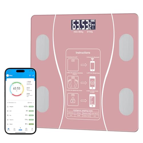 Intelligent Body Fat Scale, a Simple and Practical Digital Scale That can be Connected to a Mobile Digital Bathroom Scale ...