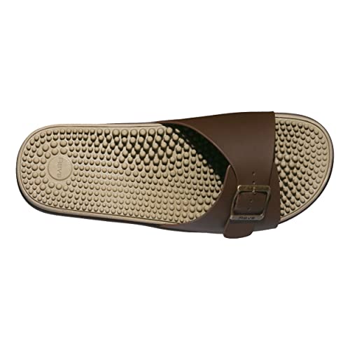 Revs Classic Reflexology Massage Sandals. Shock Absorbing Cushion Sole, Orthotic Arch. Helps Flat Feet, Fallen Arches, Pla...