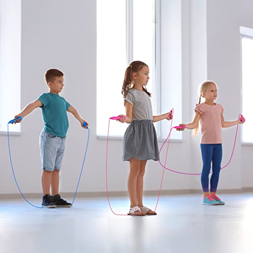 Aneco 30 Pack Kids Jump Rope Set 7.3 Feet Outdoor Jump Ropes Colorful Kids Jumping Ropes Great Sports Activities Birthday ...