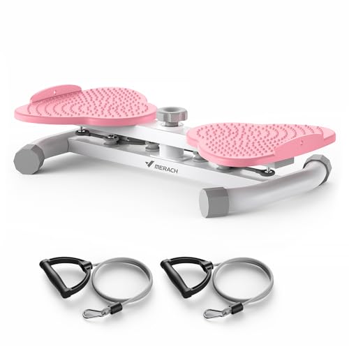 MERACH Waist Twister Machine Exercise, Ab Twist Board with 300 lbs Weight Capacity, Abs Workout for Slim Waist and Core Ab...