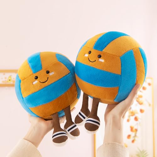 12inch Volleyball Plush Toys Soft Stuffed Sports Plush Balls Cute Fun American Soccer Doll Toys with feet Creative Footbal...