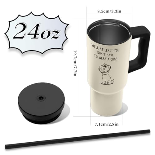 Get Well Gifts for Women Men, Get Well Soon Tumbler 24 Oz, Inspirational Recovery Gifts for Chemo Patients After Surgery, ...