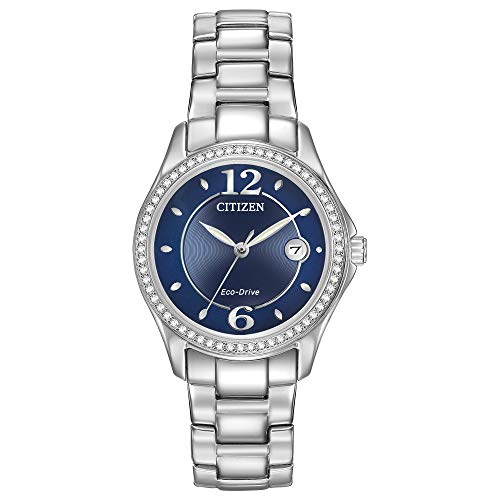 Citizen Women's Eco-Drive Dress Classic Crystal Watch in Stainless Steel