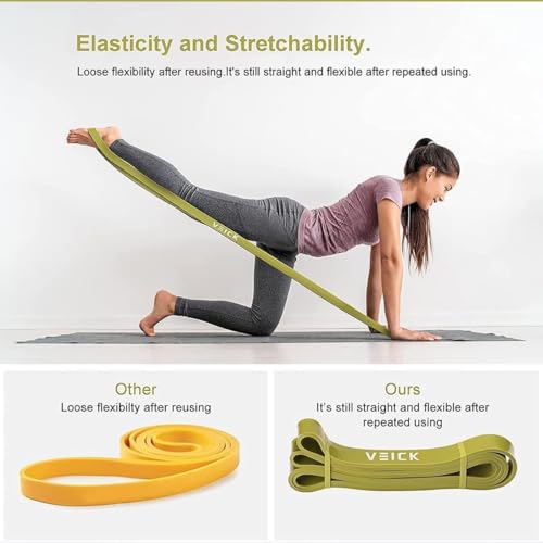 VEICK Resistance Bands for Working Out, Exercise Bands, Workout Bands, Pull Up Assistance Bands, Long Heavy Stretch Bands ...