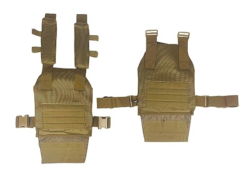 Greencity Weight Vest Adjustable Strength and Endurance Training, Tactical Vest Quick Release with Molle System, Fitness W...