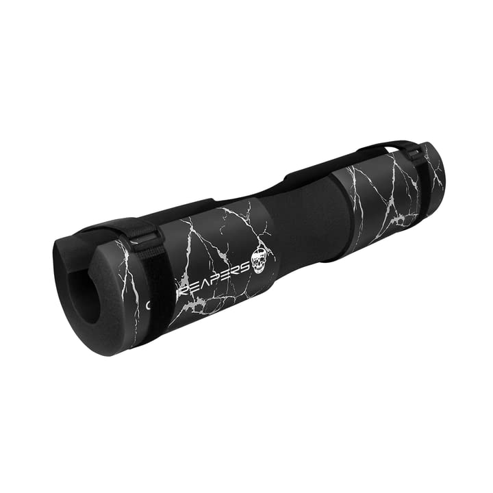 Gymreapers Barbell Squat Pad - Protective Bridge Pad For Hip Thrust, Squats, Lunges - Hip Support, Neck Protection For Bar (Marble)