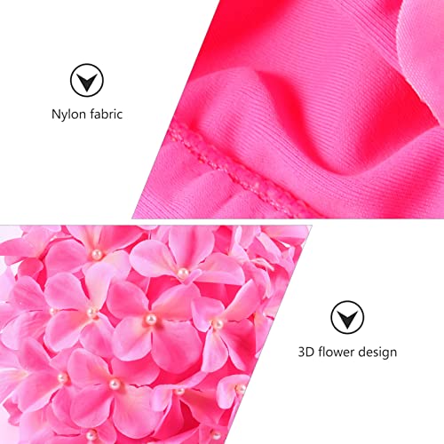 IMIKEYA Flower Swim Cap: Swimming Cap Comfortable Bathing Cap Swimming Hats Breathable Swimming Cap Petal Shower Caps Swim...