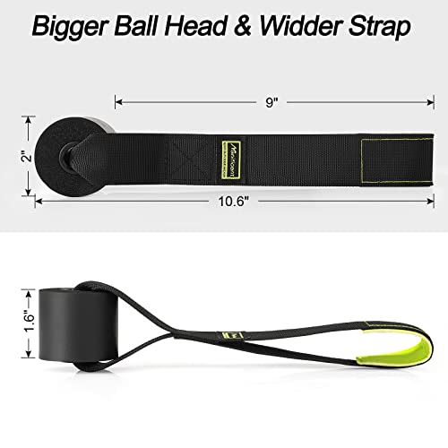 Manificent Door Anchor for Resistance Bands, Heavy Duty Padded Door Anchor System Door Hook, Must-Have Workout Exercise Ba...