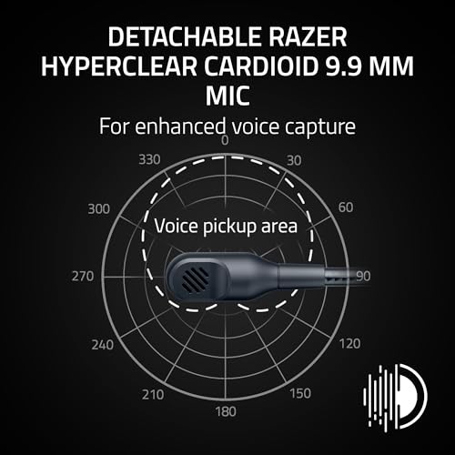 Razer BlackShark V3 X HyperSpeed Wireless Gaming Headset for PC: 50mm Drivers - Cardioid Mic - 2.4 GHz, Bluetooth, USB - W...