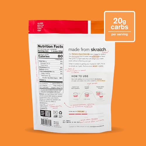 Skratch Labs Hydration Powder | Sport Drink Mix | Electrolytes Powder for Exercise, Endurance, and Performance | Fruit Pun...
