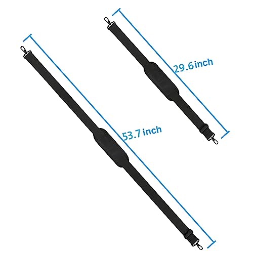 Taygeer Shoulder Strap, 52" Universal Replacement Laptop Shoulder Strap Luggage Duffel Bag Strap Adjustable Comfortable Be...
