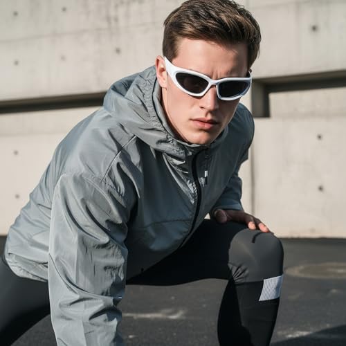 kimorn Y2K Wrap Around Polarized Sunglasses Womens men Swift Oval Fashion Sport Shades Sun Glasses K1273