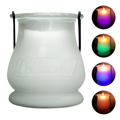 Coleman Color Changing LED Citronella Outdoor Scented Candle