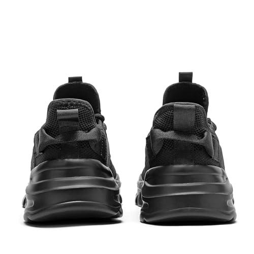 Men's Slip on Walking Shoes Tennis Running Sneakers Lightweight Breathable Casual Soft Sole Comfort Work Gym Trainers