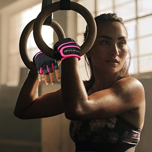 RYMNT Workout Gloves with Wrist Wrap Support, Weight Lifting Gloves with Full Palm Protection & Extra Grip for Men Women G...