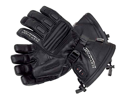Katahdin Gear KG- Torch Leather Heated Gloves, Black, 3-XL 84290107