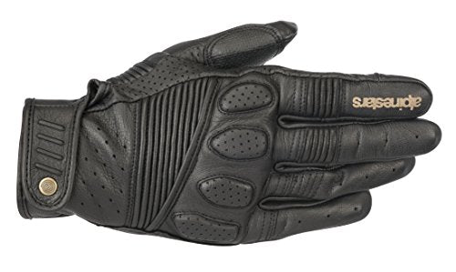 Alpinestars Crazy Eight Gloves, 3XL, Black/Black