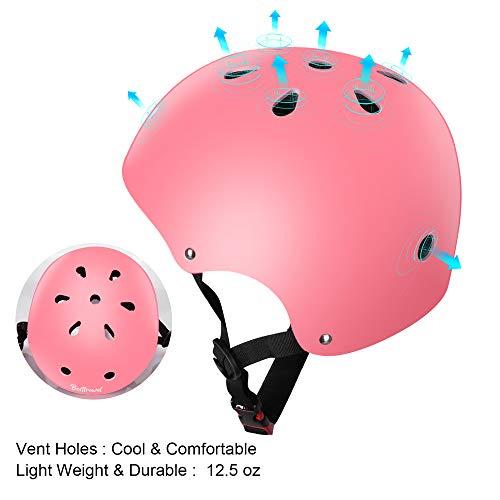 Besttravel Kids Helmet, Toddler Adjustable Kids Ages 3-8 Years Old Boys Girls Multi-Sports Safety