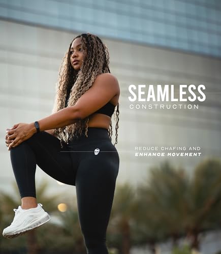 Gymreapers Infinity Seamless Workout Leggings for Women High Waist Seamless Leggings for Exercise Running Active Yoga Pants