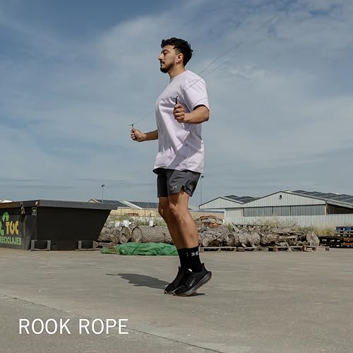 PICSIL - Rook Skipping Rope | Aluminium Handle & PVC Coated Steel Cable | Ideal for Cross-training & Boxing | Double Under...