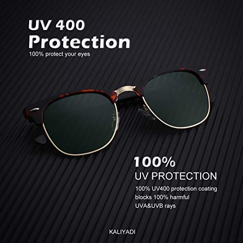 KALIYADI Sunglasses Men Polarized for Mens and Womens Unisex Sun Glasses for Driving UV Protection