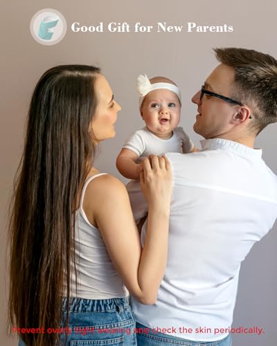 Babytone Baby Sleep Sock Monitor, Tracking Heart Rate and Movement for Infant, Wearable Foot Monitor Smart Sock with Bluet...