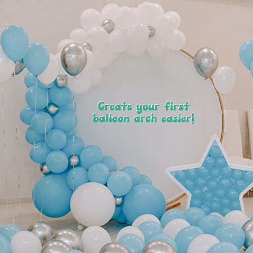 Balloon Arch Kit, 82ft Easy DIY Balloon Decorating Garland Strip and 500Pcs Glue Point Dots Tape for Balloon Arch, Decorat...