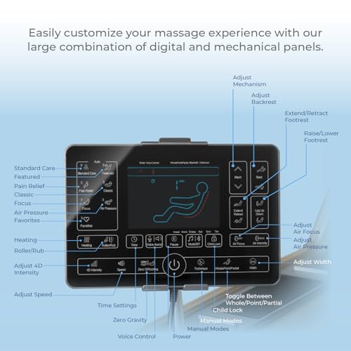 Osaki 4D Achilles l 360 Rotating Footrest l Full Body Massage Chair l Zero Gravity l 360 Kenading Calfrest l Lumbar Heatin...