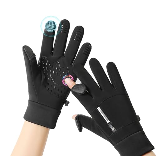 jopavo Gloves for Winter Men Women Windproof Water Resistant - Lightweight Touch Screen Gloves for Hiking Cycling Driving ...