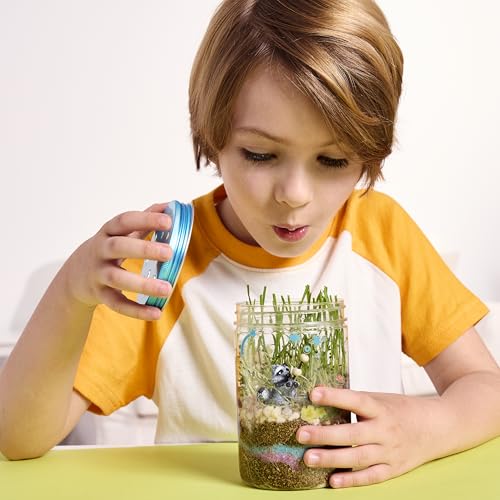Creativity for Kids Grow 'N Glow Terrarium Kit - Educational Science Kits| Easter Basket Stuffers for Kids Gifts for Boys ...