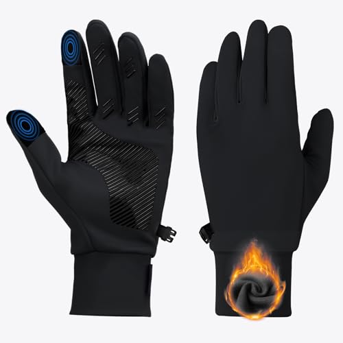 UTOBEST Winter Gloves for Women Men, Touchscreen Thermal Gloves Cold Weather Warm Windproof Non-Slip Insulated Gloves for ...
