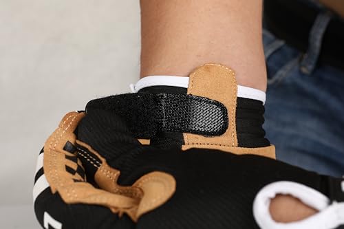 EXCEREY Motorcycles Racing Bicycles Full Finger Gloves for Adult Cycling Climbing Riding Biking Outdoor Sports