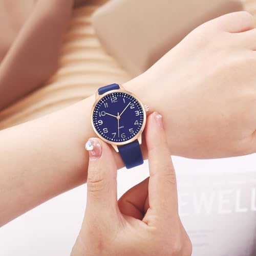 IBSO Women Watches Leather Mesh Strap Round Case Analog Fashion Ladies Wrist Watches
