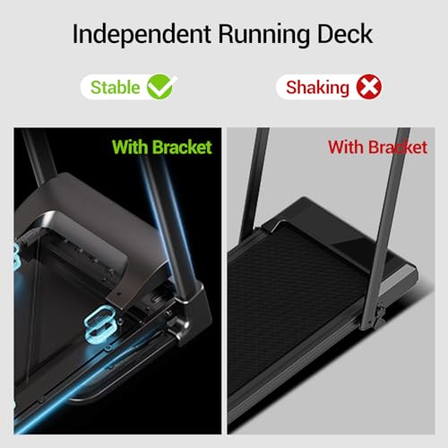 CJIZILT Treadmill with 3-Level Incline for Home and 3.0 HP Quiet Brushless, 8.7 MPH, 300 lbs Capacity