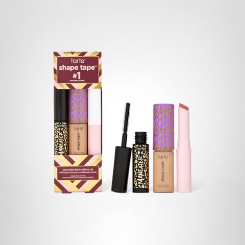 tarte shape tape best-sellers set - 35N medium & rose - travel size