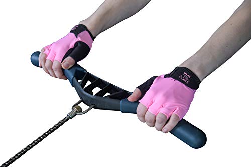 Hornet Watersports Light Pink Rowing Gloves for Women Ideal for Indoor Rowing, Sculling, Kayak, SUP, Outrigger Canoe, Drag...