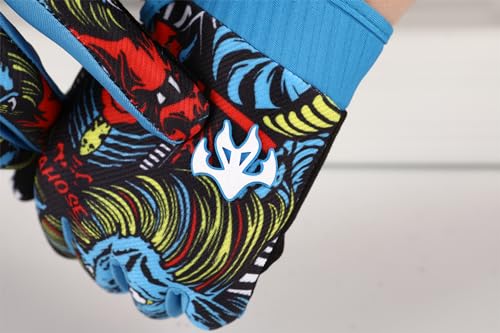 EXCEREY Skull Ghost ClawGhost Claw Bike Gloves MTB Cycling Racing Bicycles Full Finger Gloves for Adult Cycling Climbing R...