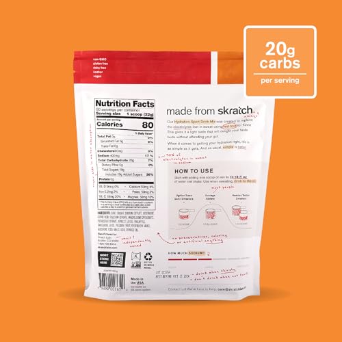 Skratch Labs Hydration Powder | Sport Drink Mix | Electrolytes Powder for Exercise, Endurance, and Performance | Fruit Pun...