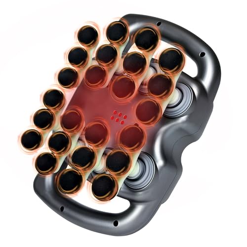 HYUVCX 24 Head Massage Gun Set, Massage Gun Deep Tissue Portable with 9 Modes 99 Intensities, Massager for Legs, Neck, Wai...