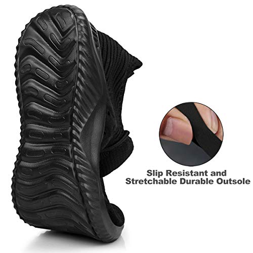 Feethit Womens Slip On Walking Shoes Non Slip Running Shoes Breathable Workout Shoes Lightweight Gym Sneakers