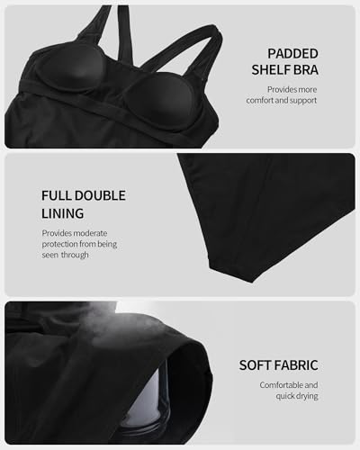 beautyin Women One Piece Athletic Lap Swimming Competition Racing Swimsuit