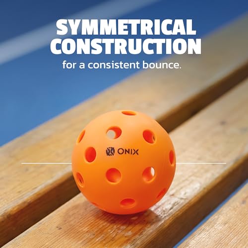 Onix Recruit Ready-to-Play Indoor Pickleball Balls with Superior Welding Design