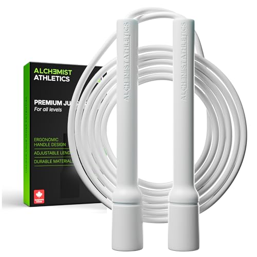 Jump Rope for Fitness, Adjustable 10ft Speed Jump Rope for Men, Women & Kids, Tangle Free Skipping Rope with Shatterproof ...