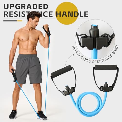 Professional Resistance Bands. Latex-Free, Work Out Bands, Stretch Bands for Working Out Women or Men, Exercise Bands Set ...