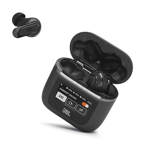 JBL Tour Pro 2 - True Wireless Noise Cancelling Earbuds with Smart Charging Case, 6-mic Perfect Calls with Voice Control, ...
