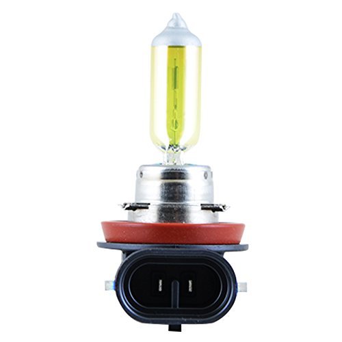 PIAA H11 Halogen Bulb, 12V 55W, Solar Yellow 2500K, Model HY110, 2 Pieces