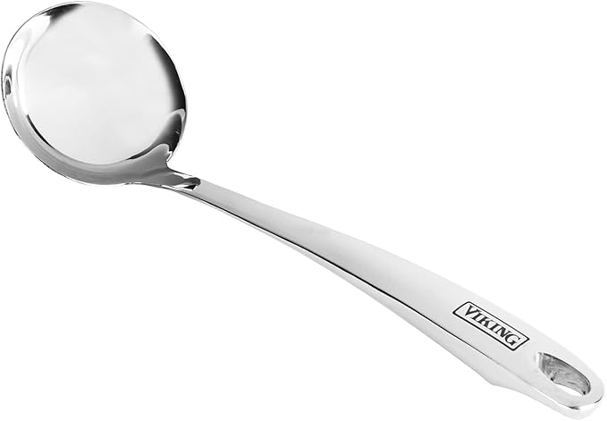 Viking Signature Handle 6-Piece Utensil Set, Silver